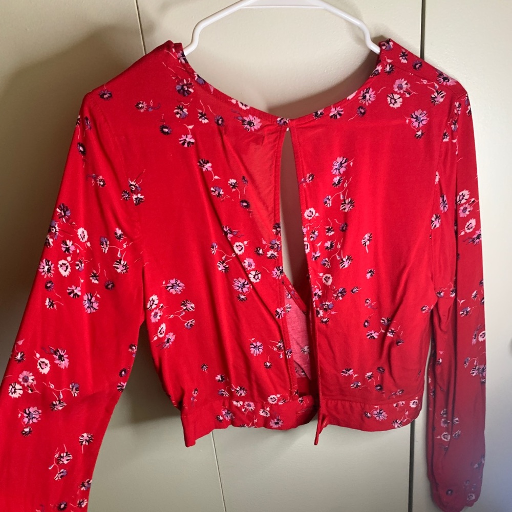Cute wrap t-shirt